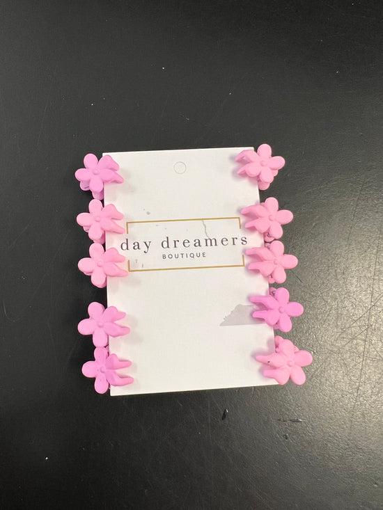 Small Flower Clips