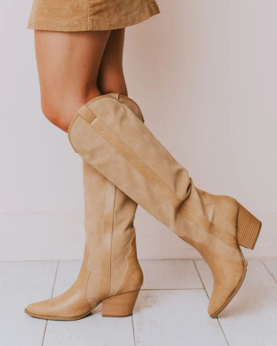 Two Tone Cowboy Boots