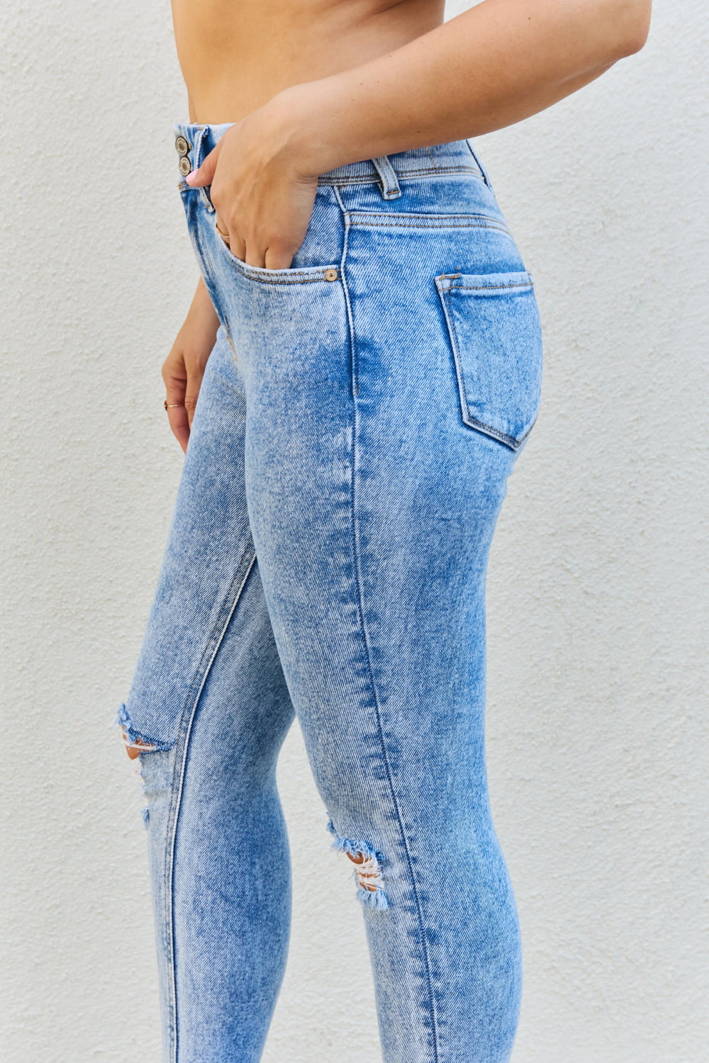 Kancan Emma Full size High Rise Distressed Skinny Jeans- ONLINE ONLY 2-10 DAY SHIPPING
