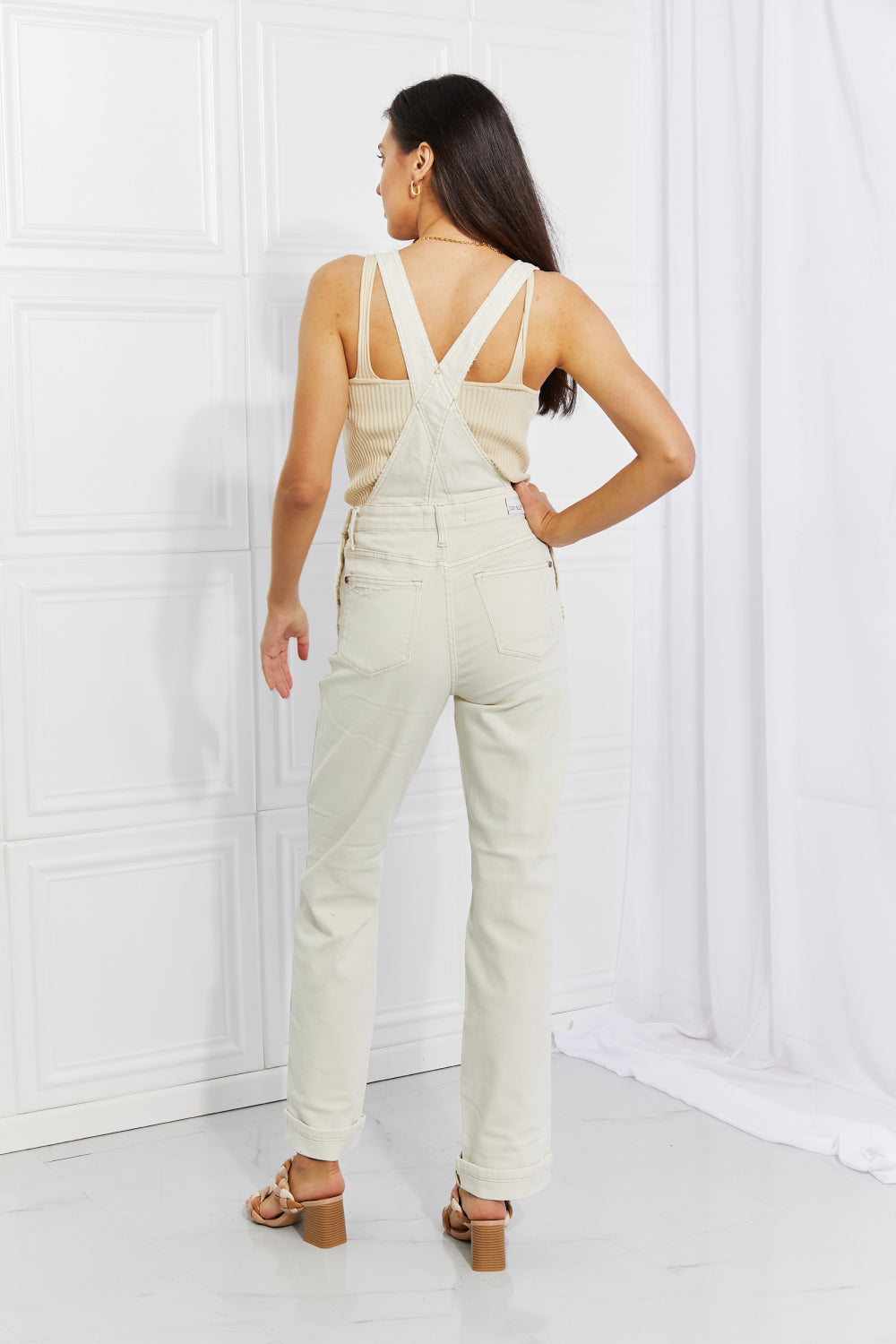 Judy Blue Full Size Taylor High Waist Overalls- ONLINE ONLY 2-10 DAY SHIPPING