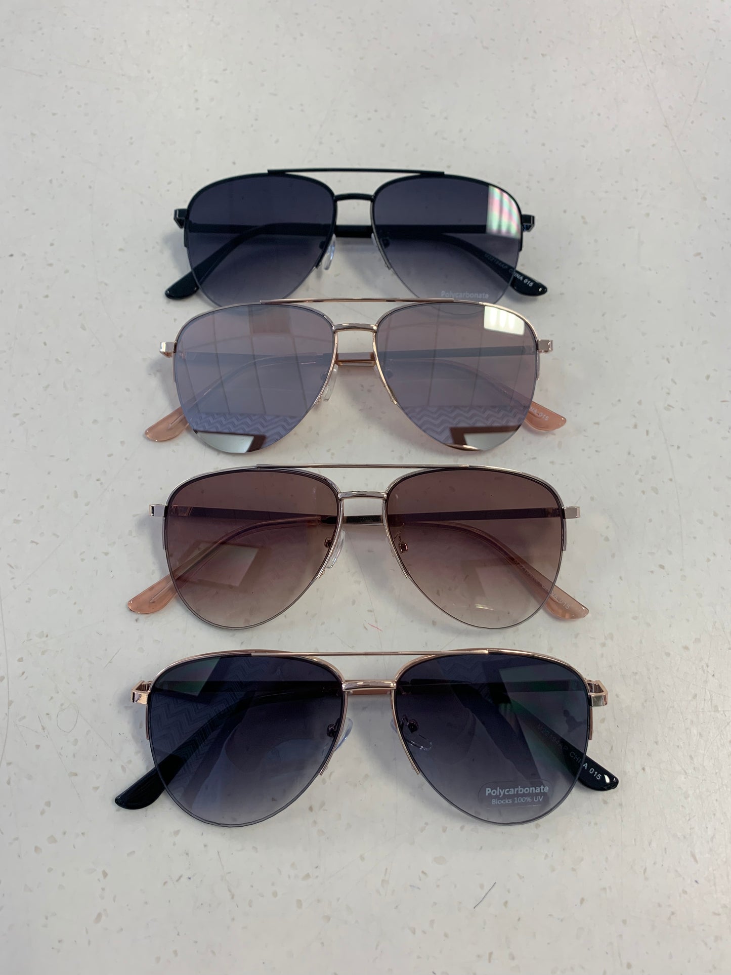 Polycarbonate Aviator Sunglasses